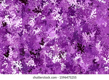 Light Pink vector texture with abstract forms. Colorful chaotic forms with gradient in modern style. Best smart design for your business.