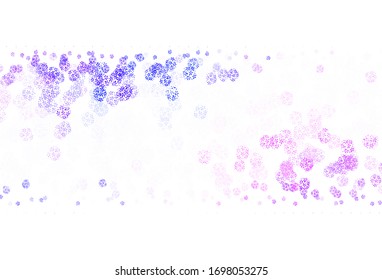 Light Pink vector texture with abstract forms. Illustration with colorful gradient shapes in abstract style. Simple design for your web site.