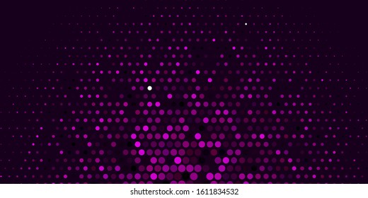 Light Pink vector texture with circles. Modern abstract illustration with colorful circle shapes. Pattern for booklets, leaflets.