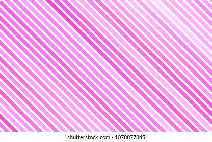 Light Pink vector texture with colored lines. Blurred decorative design in simple style with lines. Best design for your ad, poster, banner.