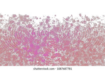 Light Pink vector texture with colored lines. Modern geometrical abstract illustration with staves. The pattern can be used as ads, poster, banner for commercial.