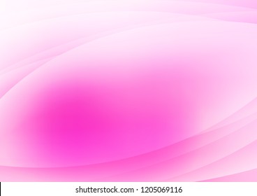 Light Pink vector texture with colored lines. Lines on blurred abstract background with gradient. The template can be used as a background.