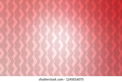 Light Pink vector texture with colored lines. Shining colored illustration with sharp stripes. Pattern for ads, posters, banners.