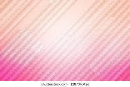 Light Pink vector texture with colored lines. Modern geometrical abstract illustration with Lines. Pattern for your busines websites.