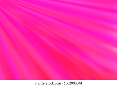 Light Pink vector texture with colored lines. Blurred decorative design in simple style with lines. Pattern for ads, posters, banners.