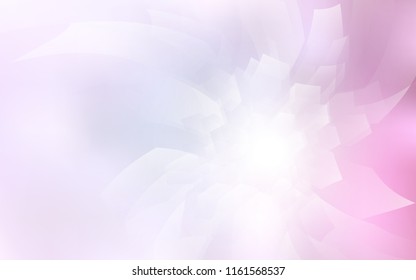 Light Pink vector texture with colorful hexagons. Design in abstract style with hexagons. Beautiful design for your business advert.