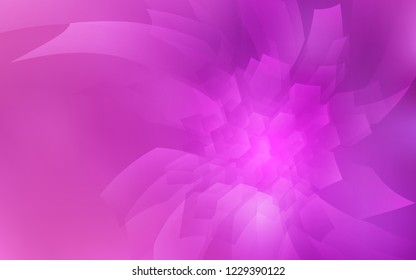Light Pink vector texture with colorful hexagons. Glitter abstract illustration in hexagonal style. Pattern can be used for landing pages.