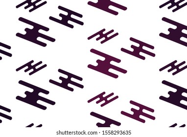 Light Pink vector texture with colorful lines. Modern geometrical abstract illustration with staves. Pattern for ads, posters, banners.