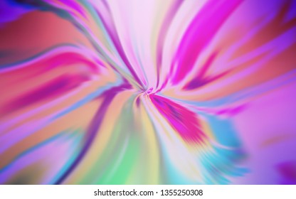 Light Pink vector texture with curved lines. Modern gradient abstract illustration with bandy lines. Brand new design for your ads, poster, banner.