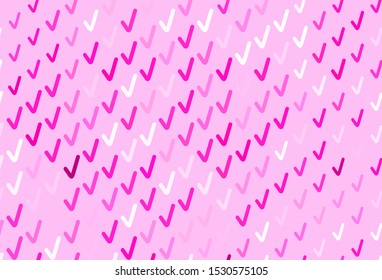 Light Pink vector texture with curved lines. Colorful abstract illustration with gradient lines. A new texture for your  ad, booklets, leaflets.