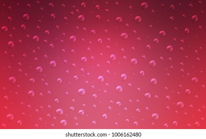 Light Pink vector texture with disks. Beautiful colored illustration with blurred circles in nature style. Beautiful design for your business natural advert.