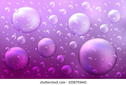 Light Pink vector texture with disks. Blurred decorative design in abstract style with bubbles. Completely new template for your brand book.