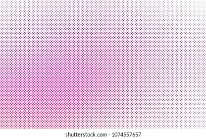 Light Pink vector  texture with disks. Blurred bubbles on abstract background with colorful gradient. New design for ad, poster, banner of your website.