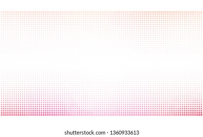 Light Pink vector  texture with disks. Glitter abstract illustration with blurred drops of rain. New template for your brand book.