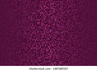 Light Pink vector texture with disks. Glitter abstract illustration with blurred drops of rain. Pattern for textures of wallpapers.