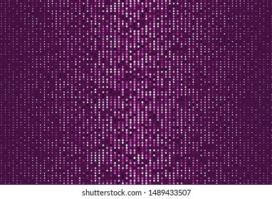 Light Pink vector texture with disks. Glitter abstract illustration with blurred drops of rain. Pattern for ads, leaflets.