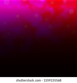 Light Pink vector texture with disks. Abstract colorful disks on simple gradient background. Pattern for websites.