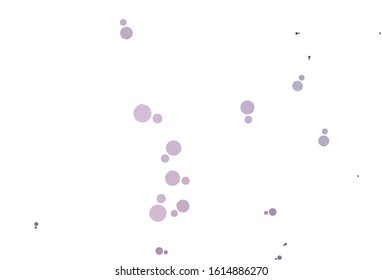 Light Pink vector texture with disks. Modern abstract illustration with colorful water drops. Pattern for beautiful websites.