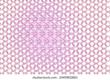 Textura de Vector rosa claro con discos. Diseño decorativo borroso en estilo abstracto con burbujas. Diseño para anuncios comerciales.