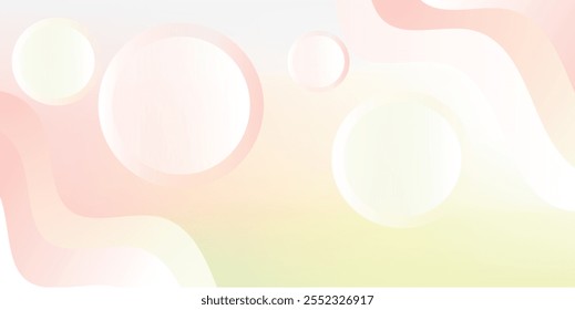 Light Pink, vector texture with disks. Illustration with set of shining colourful abstract circles. New design for ad, poster, banner of your website.