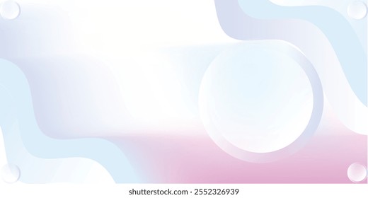 Rosa claro, textura vetorial com discos. Ilustração com conjunto de círculos abstratos coloridos brilhantes. Novo design para anúncio, cartaz, banner do seu site.