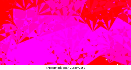 Light Pink vector texture with memphis shapes. Colorful illustration with simple gradient shapes. Smart design for your business.