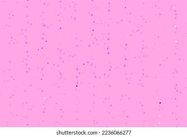 Textura vectorial rosa claro en estilo poly con círculos, cubos. Ilustración de gradiente abstracto con círculos, triángulos, cubos. Mejor diseño para tu anuncio, afiche, banner.