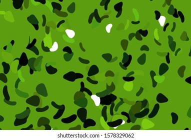 Light Pink vector texture with random forms. Modern abstract illustration with colorful random forms. Simple design for your web site.