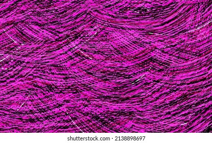 Light Pink vector texture with wry lines. A circumflex abstract illustration with gradient. A sample for your ideas.