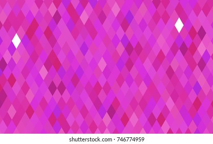 Light Pink vector triangle mosaic background. Triangular geometric sample with gradient.  A completely new design for your business.
