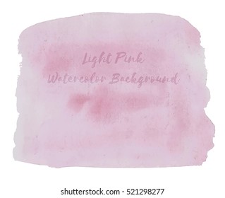 Light Pink watercolor background