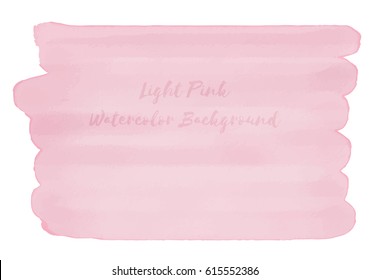 Light Pink Watercolor Background