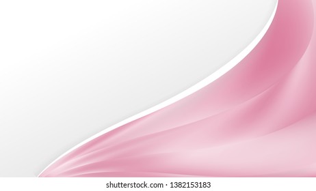 Light Pink Wave Business Background