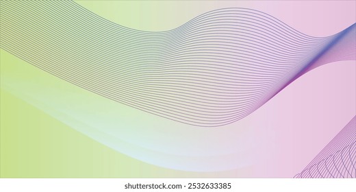 Light pink Wave shaped background