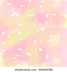 Light pink yellow love pastel background in vintage summer