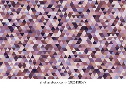 Light Pink, Yellow vector abstract mosaic background. A sample with polygonal shapes. The elegant pattern can be used as part of a brand book.