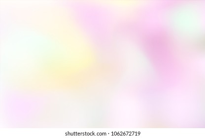Light Pink, Yellow vector abstract bright texture. Colorful abstract illustration with gradient. A completely new design for your business.