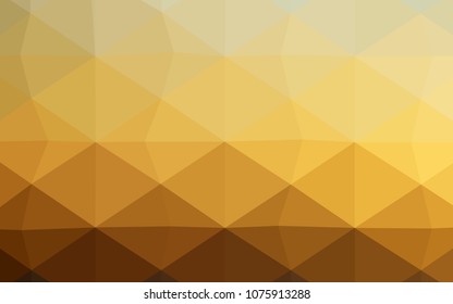Light Pink, Yellow vector abstract mosaic backdrop. Colorful abstract illustration with gradient. The template for cell phone's backgrounds.