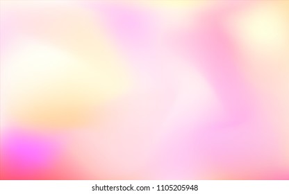 Light Pink, Yellow vector abstract layout. A completely new color illustration in a vague style. The template can be used as a background of a cell phone.