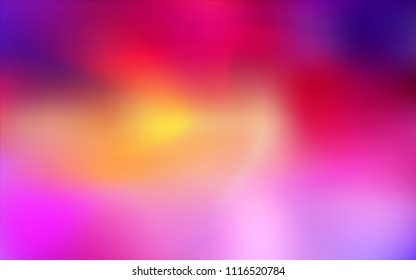 Light Pink, Yellow vector abstract layout. Brand-new colored illustration in blurry style with gradient. The elegant pattern can be used as part of a brand book.