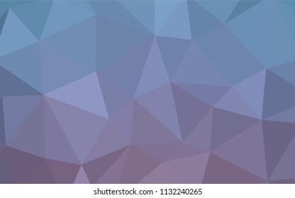 Light Pink, Yellow vector abstract polygonal background. Glitter abstract illustration with an elegant triangles. Brand new style for your business design.