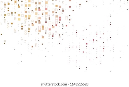 Light Pink, Yellow vector abstract textured polygonal background. Blurry rectangular design. The pattern with repeating rectangles can be used for background.