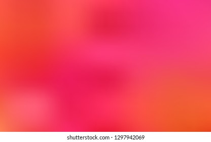 Light Pink, Yellow vector abstract bright texture. Colorful illustration in abstract style with gradient. The best blurred design for your business.