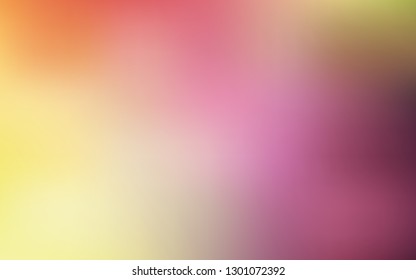 Light Pink, Yellow vector abstract bright template. Modern abstract illustration with gradient. New design for your business.