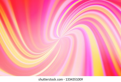 Light Pink, Yellow vector abstract layout. Colorful illustration in abstract style with gradient. The best blurred design for your business.