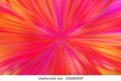 Light Pink, Yellow vector abstract layout. Abstract colorful illustration with gradient. New style for your business design.