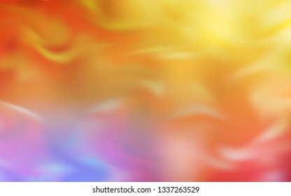 Light Pink, Yellow vector abstract blurred background. Colorful abstract illustration with gradient. New style design for your brand book.