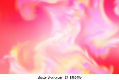 Light Pink, Yellow vector abstract blurred background. Creative illustration in halftone style with gradient. Background for a cell phone.