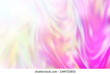 Light Pink, Yellow vector abstract bright pattern. An elegant bright illustration with gradient. New design for your business.