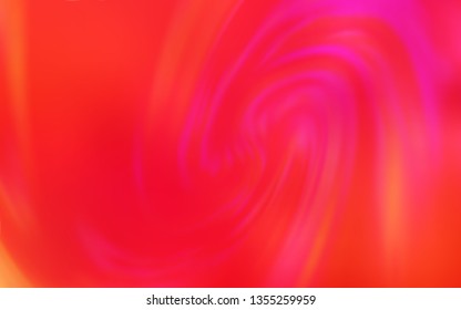 Light Pink, Yellow vector abstract bright template. New colored illustration in blur style with gradient. Elegant background for a brand book.